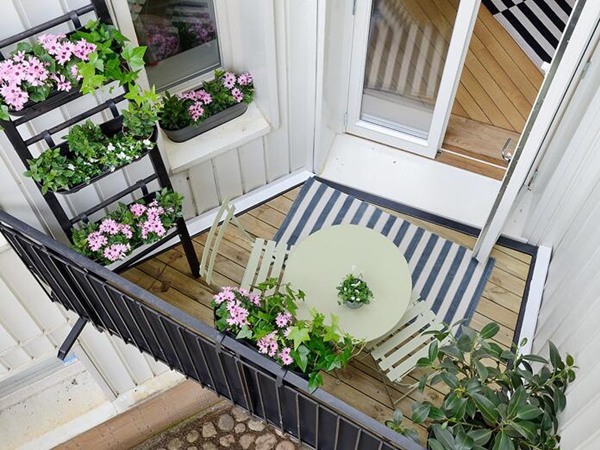 创意花园式阳台装修