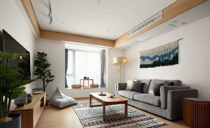 120㎡日式MUJI风三居，享受舒适慢生活
