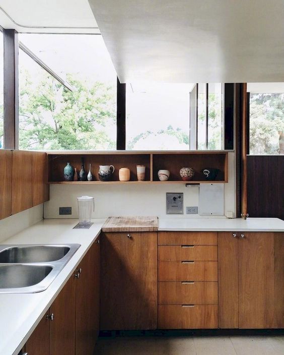 好看又好用的原木色厨房设计
