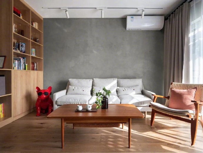 75㎡日式风格两居室装修案例效果图