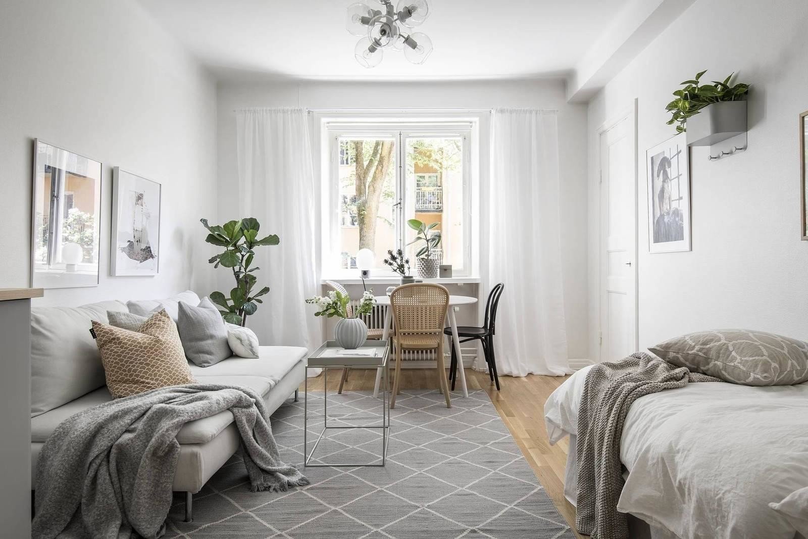 28㎡北欧风格优雅精致小公寓装修设计
